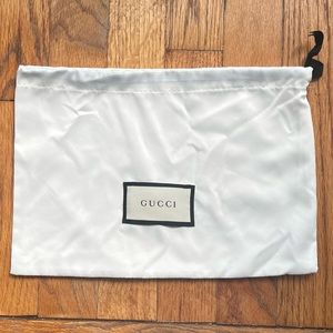 Gucci Dust Bag | White | Satin